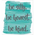 thumbnail image 1 of WallPops DWPQ2468 Be Silly, Honest & Kind Wall Decal, Multicolor, 1 of 1