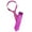 Fuchsia, variant on Father's Day Men's Sequins Tie Self Tie Neck Shine Party Costume Tie Silver One Size