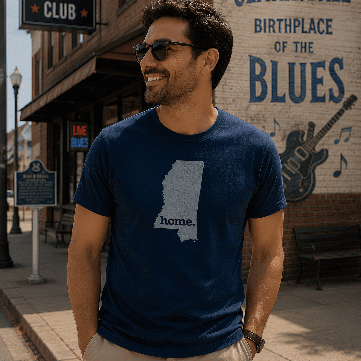 Mississippi Graphic Home T-shirt