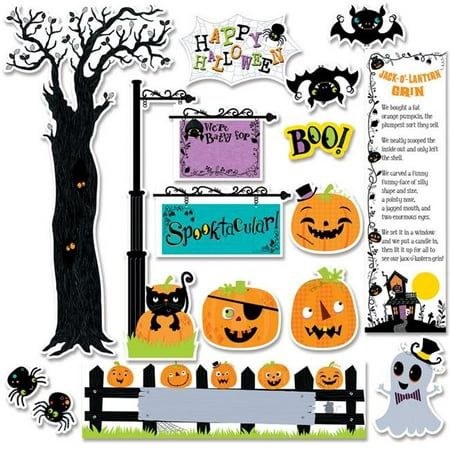 Creative Teaching Press CTP6980BN Happy Halloween Mini Bulletin Board Set - Set of 3