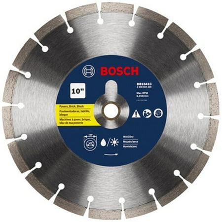 

Bosch DB1041 10 Inch Segmented Diamond Circular Saw Blade