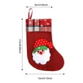 thumbnail image 3 of Christmas Ornament Christmas Stockings Christmas Tree Ornaments Christmas Gift Bags Decorative Ornaments, 3 of 6