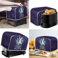 thumbnail image 2 of Renewold Happy Easter Purple Toaster Cover for Kitchen Decor 2 Slice Wide Slot Kitchen Appliance Cover Floral Rabbit Bread Maker Cover Dust and Fingerprint Protection, 2 of 6