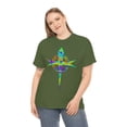 thumbnail image 4 of Multi-Colored Cross T-Shirt, 4 of 8