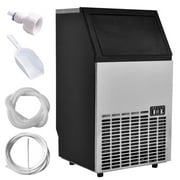 Costway BuiltIn Stainless Steel Commercial Ice Maker Portable Ice