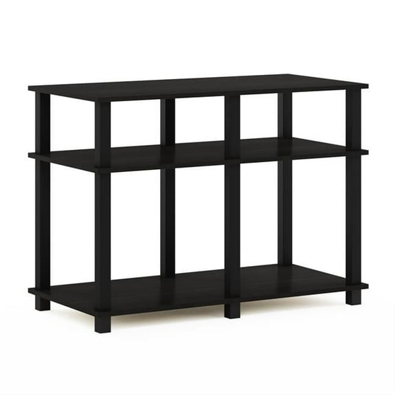 Romain Turn-N-Tube TV Stand for TV up to 40 in., Espresso & Black