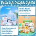 thumbnail image 2 of Blisscok Self Care Gifts for Women Get Well Soon Gift Baskets Care Package, Flannel Blanket Personalized, Feel Better Thinking of You Birthday Gifts for Mom Wife Grandma Friend Sister Her, 2 of 6