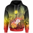 thumbnail image 3 of Sudadera con capucha con estampado 3D de la bandera de Maoli, tatuaje polinesio, tótem de la bandera polinesia, sudadera con capucha, sudadera con capucha para niños, sudaderas geniales a la moda, 3 of 5