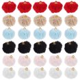 thumbnail image 2 of 30Pcs Pompoms Earrings Charms DIY Fluffy Balls for Jewelry Making Colored Small Pompoms Pendants, 2 of 7