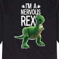 thumbnail image 3 of Toy Story - I'm Nervous Rex - Toddler And Youth Long Sleeve Graphic T-Shirt, 3 of 5