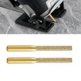 thumbnail image 4 of 2Pcs 6.35mm Brazed Router Bit Straight Shank Milling Cutter For Granite Tile, 4 of 8