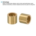 thumbnail image 4 of M14 Brass Spacers, 4 Pcs Metal Spacer Brass 14mm ID x 20mm OD x 18mm L Screw Standoff for 5/9 Inch or M14 Screw, 4 of 4