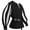 Sweatshirts-Black, variant on Gamivast Mens Shirts Medieval Lace-up Long Sleeve Shirt Loose Fit Color Block Casual Pullover without Belt Holiday Theme Party Outfits