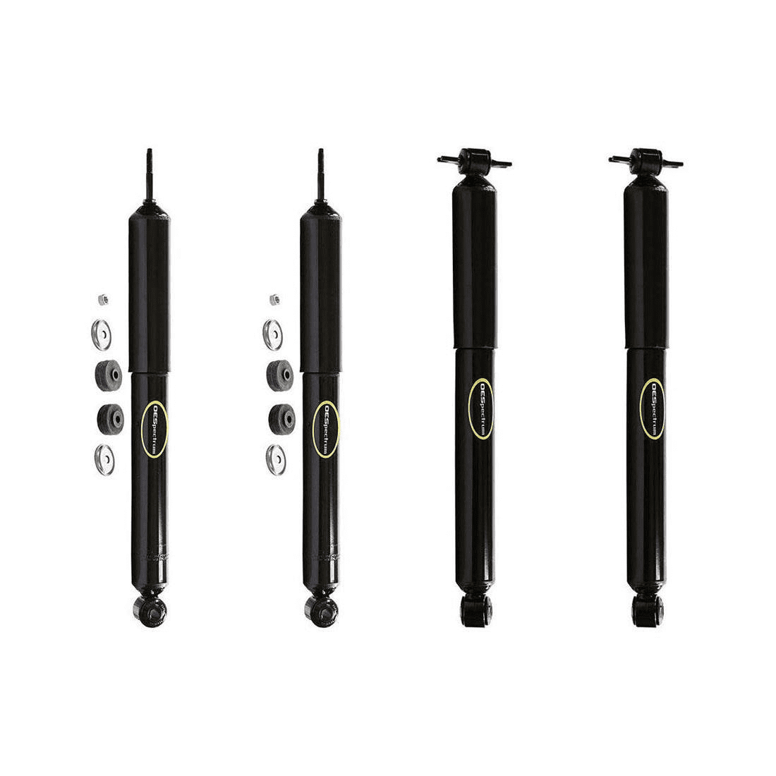 Monroe 4X Front+Rear Shocks and Struts For 2009 JEEP WRANGLER 4WD Unlimited  X 
