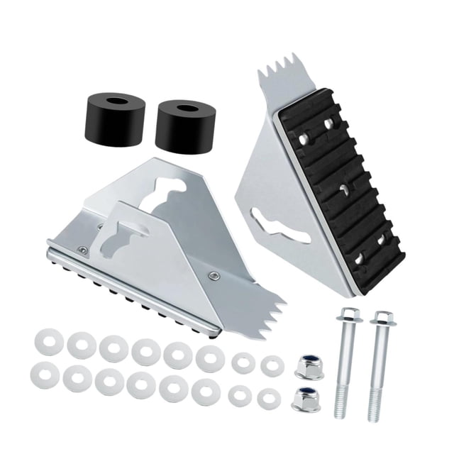 Kit calzado antideslizante para pies escalera, accesorio para estabilidad y mantenimiento, giratorio, moderno, metal.