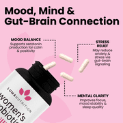 Luma Nutrition Probiotics for Women with Prebiotics - 50 Billion CFU Per Serving - Formulated for Digestive, Immune & Feminine Support - 60 Capsules