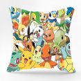thumbnail image 5 of Colorful Cartoon Pokemon Pikachu Cushion Cover Classic Decor Game Pillowcase, 5 of 5