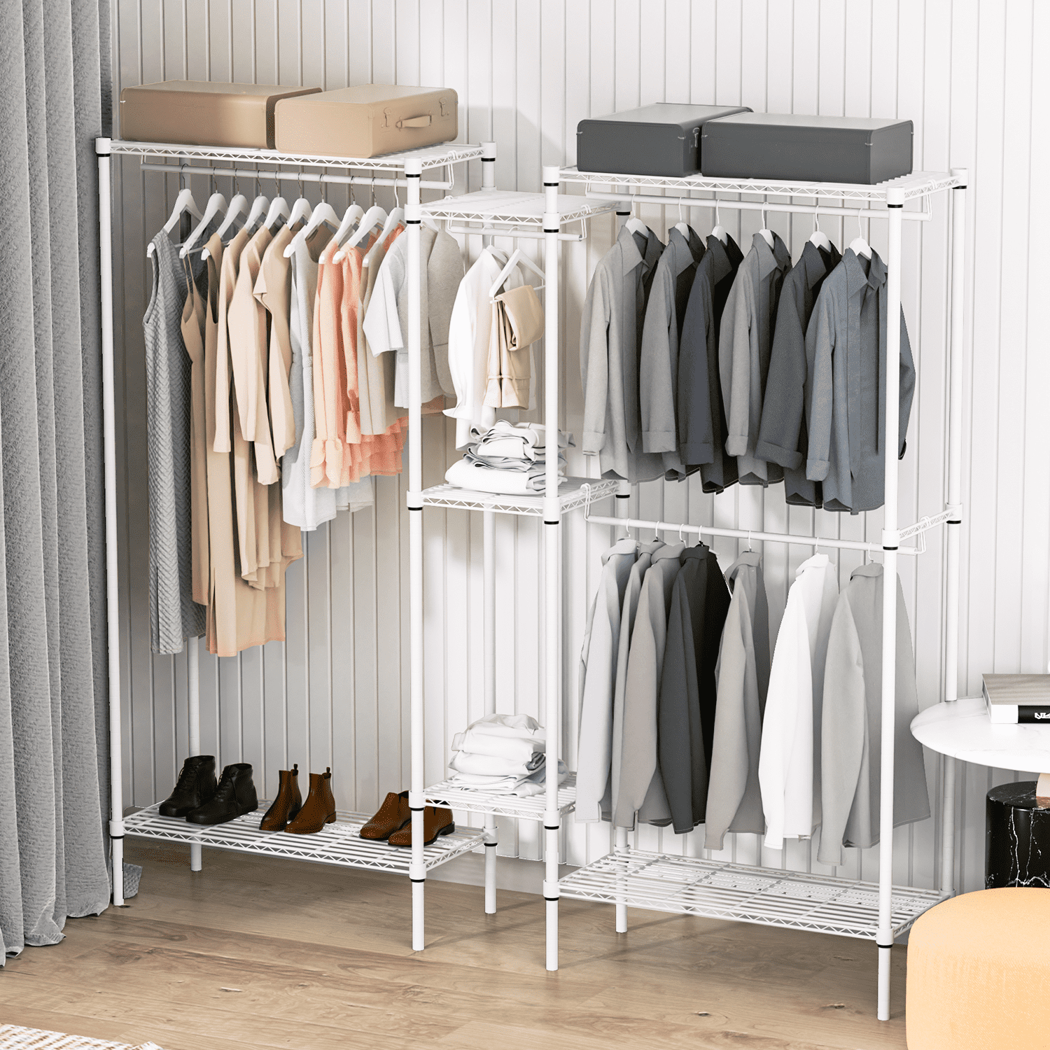 Free Shipping! Magshion Heavy Duty Clothes Rack L-Shaped Free Shipping! Magshion Heavy Duty Clothes Rack L-Shaped