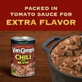 thumbnail image 4 of Van Camp's Chili with Beans, 23g Protein Per Serving, Canned Chili,15 oz. Can, 4 of 9