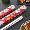 thumbnail image 5 of Thickened Aluminum Foil Roll,Food Grade Outdoor Barbecue Aluminum Foil,Heavy Duty Household Baking Disposable Foil for Grilling, Roasting, Baking, And Food Storage to Preserve Freshness, 5 of 7