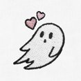 thumbnail image 2 of Dalix Heartly Ghost Short Sleeve Raglan Micro Rib Babe Tee Soft Cute Womens in Pink M Medium, 2 of 5