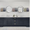 thumbnail image 3 of Sorbus Towel Holder For Bathroom Wall - 12 Level Wall Mounted Towel Rack Shelves For Rolled Bath Towels Washcloths Linen - Hanging Towel Racks For Bathroom Spa Salon Towel Storage Organizer, 3 of 5