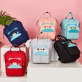 thumbnail image 3 of Bolsa de pañales de gran capacidad para mamá, mochila de viaje, bolsa de lactancia para el cuidado del bebé, impermeable, bolsa de viaje al aire libre para cochecito, 3 of 4