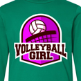 thumbnail image 4 of Inktastic Volleyball Girl Long Sleeve Youth T-Shirt, 4 of 5