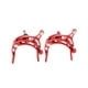 thumbnail image 1 of Eigraketly Pinza de freno C, pinzas de freno traseras delanteras de aleación de aluminio resistentes universales, accesorios modificados, componentes de Ciclismo Rojo Eigraketly OD024305-02, 1 of 6