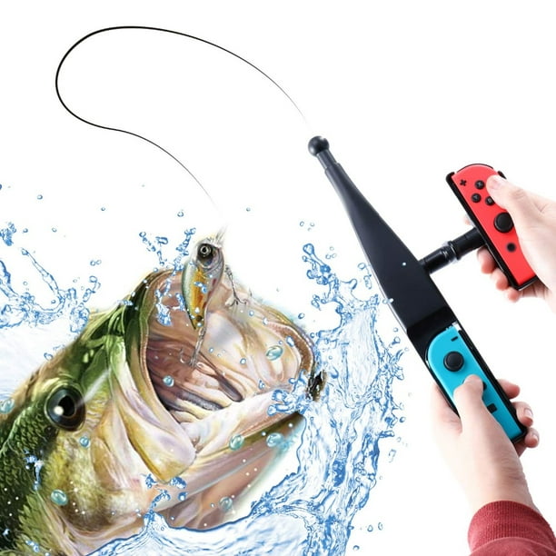 Awaqi Fishing Rod for Nintendo Switch- Fishing Game Accessories