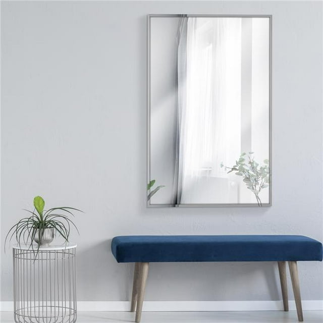 Head West 8432 22 x 34 Po Miroir Mural Float Chromé Brillant