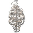 thumbnail image 5 of Meyda Tiffany 148175 Cyclone 18 Light 30" Wide Ring Chandelier - Pewter / Custom, 5 of 5