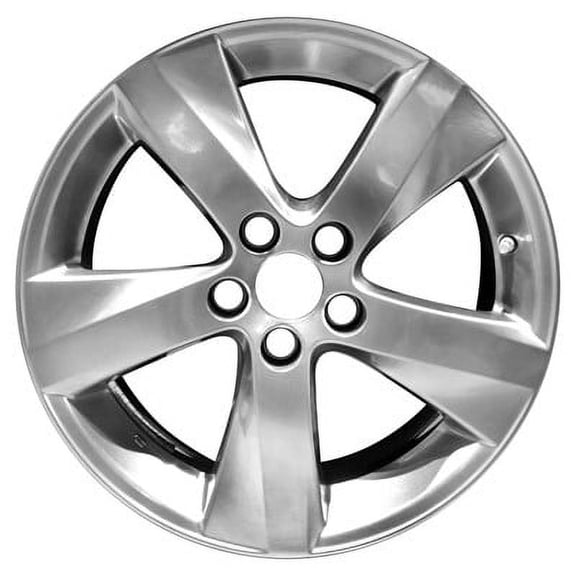 KAI 18 X 8 Reconditioned OEM Aluminum Alloy Wheel, Hypersilver, Fits 2010-2011 Lexus IS250 Sedan