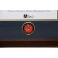thumbnail image 2 of U.S. Flag Store Marine Corps 12" x 12" Mahogany Wood Certificate Frame (83-384026), 2 of 3