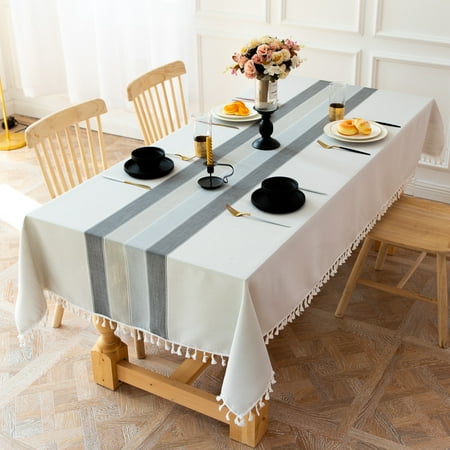 

QINGYU Waterproof Tablecloth Art Tablecloth Coffee Tablecloth 90*140cm