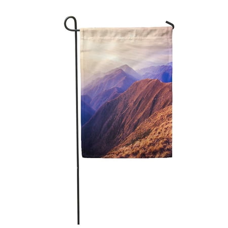 SIDONKU Alps Mountains in The Australian Alpine National Park at Sunset Australia Garden Flag Decorative Flag House Banner 12x18 inch