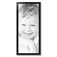 thumbnail image 2 of ArtToFrames 14x33 inch Raw Edge Black Picture Frame, Black MDF Poster Frame (4460), 2 of 8