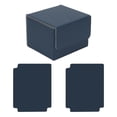 thumbnail image 1 of Xuanheng Card Deck Box Premium Container Portable Protection Display Playing Card Box Plaid Blue, 1 of 8