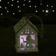 thumbnail image 3 of Casa de madera,Mini casa de madera con luz nocturna que  decorativa,Decoraciones de casa de madera en miniatura colgando,Navidad Festivales Decoración Fiestas Soledad Casa de madera, 3 of 10