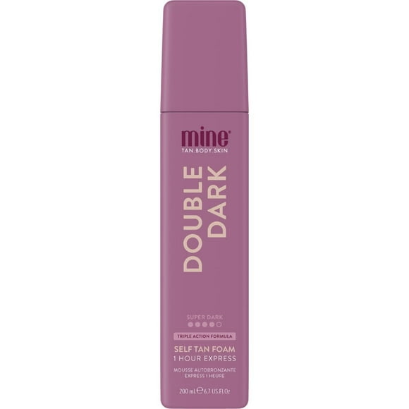 Espuma autobronceadora MineTan Double Dark Bronze 200 ml