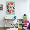thumbnail image 4 of Stupell Industries Eclectic Floral Bloom Letter P Canvas Art, 30 x 45, by Hannah Byatt, 4 of 8