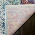 thumbnail image 4 of SAFAVIEH Sutton Hannan Medallion Area Rug, Purple/Turquoise, 4' x 6', 4 of 7