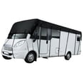 thumbnail image 1 of JUNWELL Black  210D Waterproof Material  Windproof and Collapsible RV Cover Fits 8.5m x 3m, 1 of 3