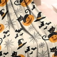 thumbnail image 3 of Black Cat Pumpkin Halloween Pattern Blanket,Comfortable Soft Lamb Wool Throw Blanket,All Season,Warm Lightweight Blankets for Sofa Bed Couch Living Room Chair,50"x60", 3 of 4