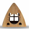 thumbnail image 2 of Armarkat S2106 Real Wood Triangular Natural Solid Wood Cat Condo, Medium, 2 of 4