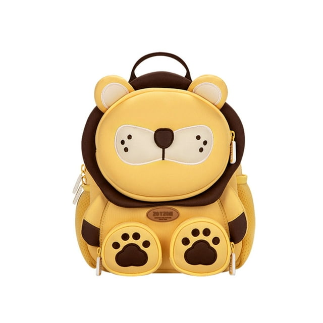 Zoyzoii – Série Forêt Sac à Dos pour Enfants (Doux): Lion