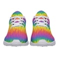 thumbnail image 5 of Rainbow Pride Shoes Men Women Fashion LGBT Sneakers Adult Lightweight Breathable Running Shoes White Size 7, 5 of 7