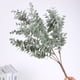 thumbnail image 4 of 2 tallos de eucalipto artificiales, hojas de eucalipto artificiales, suministros para arreglos florales, 4 of 8