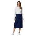 thumbnail image 4 of Adar Universal Scrub Skirts For Women - Mid-Calf Drawstring Scrub Skirt, 4 of 7