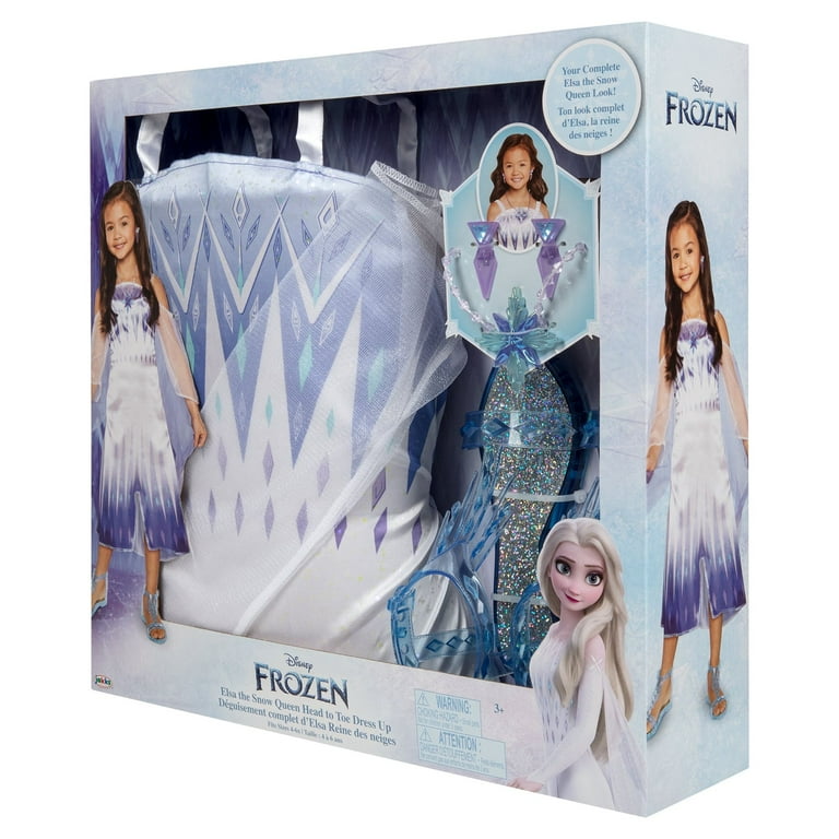 Déguisement Elsa + Accessoires Frozen La Reine des Neiges Disney 5